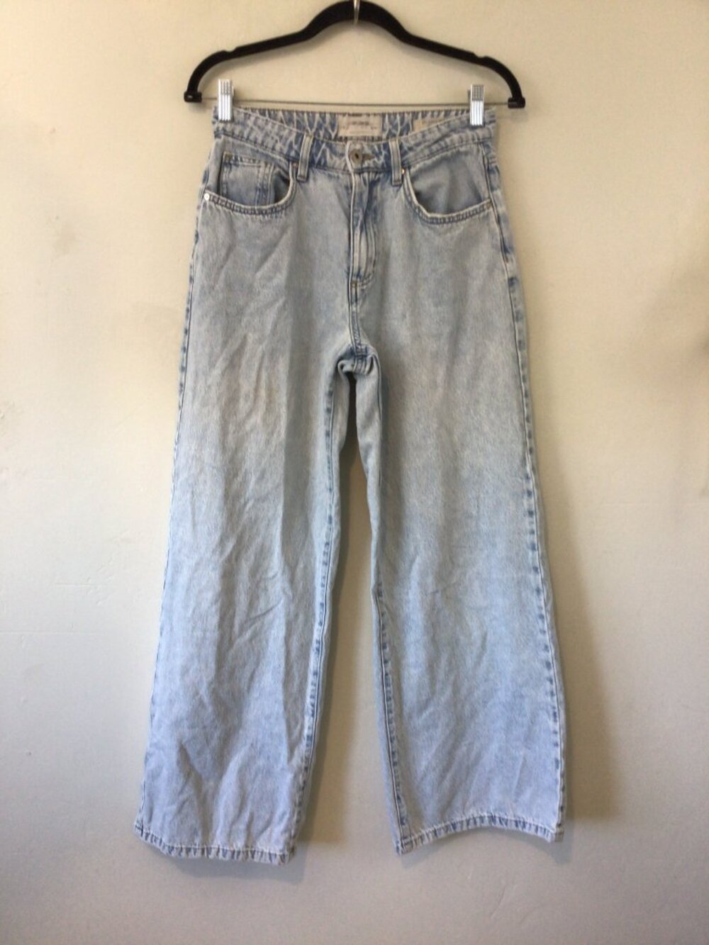 Cotton On Relaxed Wide Leg Blue Jeans